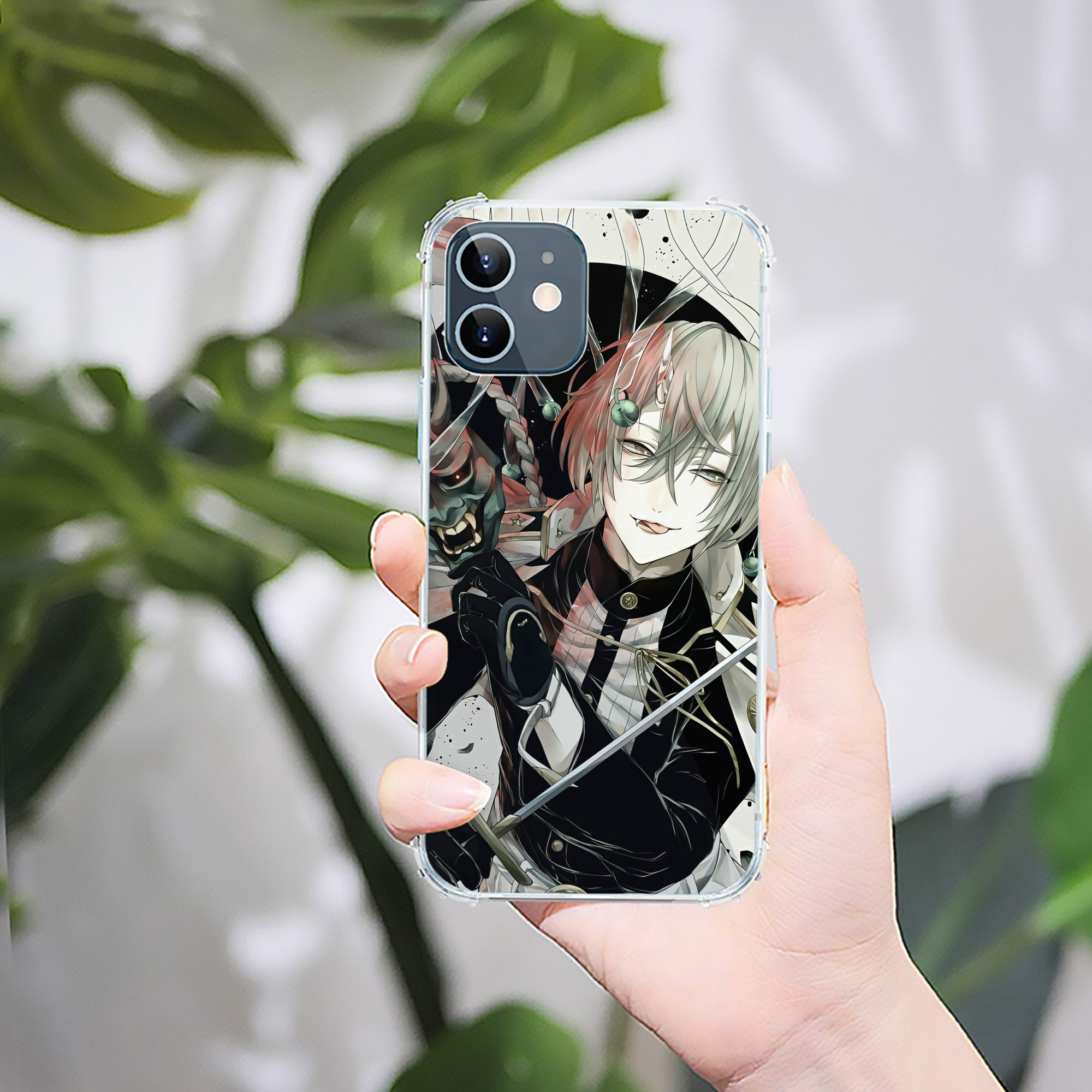 （画像用） 刀剣乱舞 Touken Ranbu 【iPhone 12シリーズ対応】透明スマホケース（クリアソフトケース）